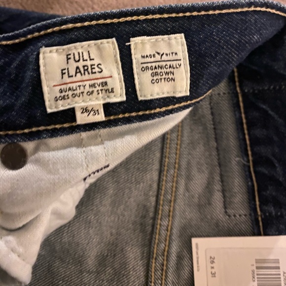 LEVI'S® MADE & CRAFTED® FULL FLARE JEANS dramatic wide leg flare 27x31 - Picture 7 of 10